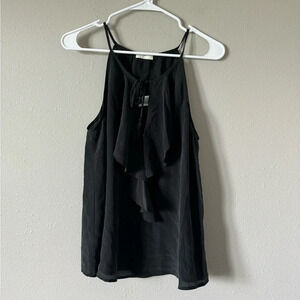 Joie Ruffle Silk Blouse Small